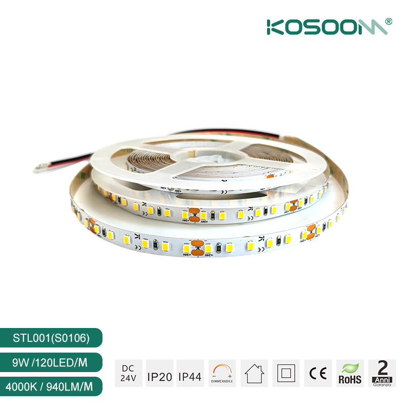 de Ajoutez UGR≤19 CRI≥80 - la 120˚ Kosoom STL001-S0103 LED environnement votre à avec bande l\'élégance lm/M 520