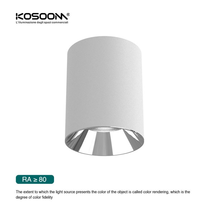 D1009 Soffit LED Downlight CRI≥90 40W 3000K 2960lm Fabricant CDL001-S Kosoom-Downlights